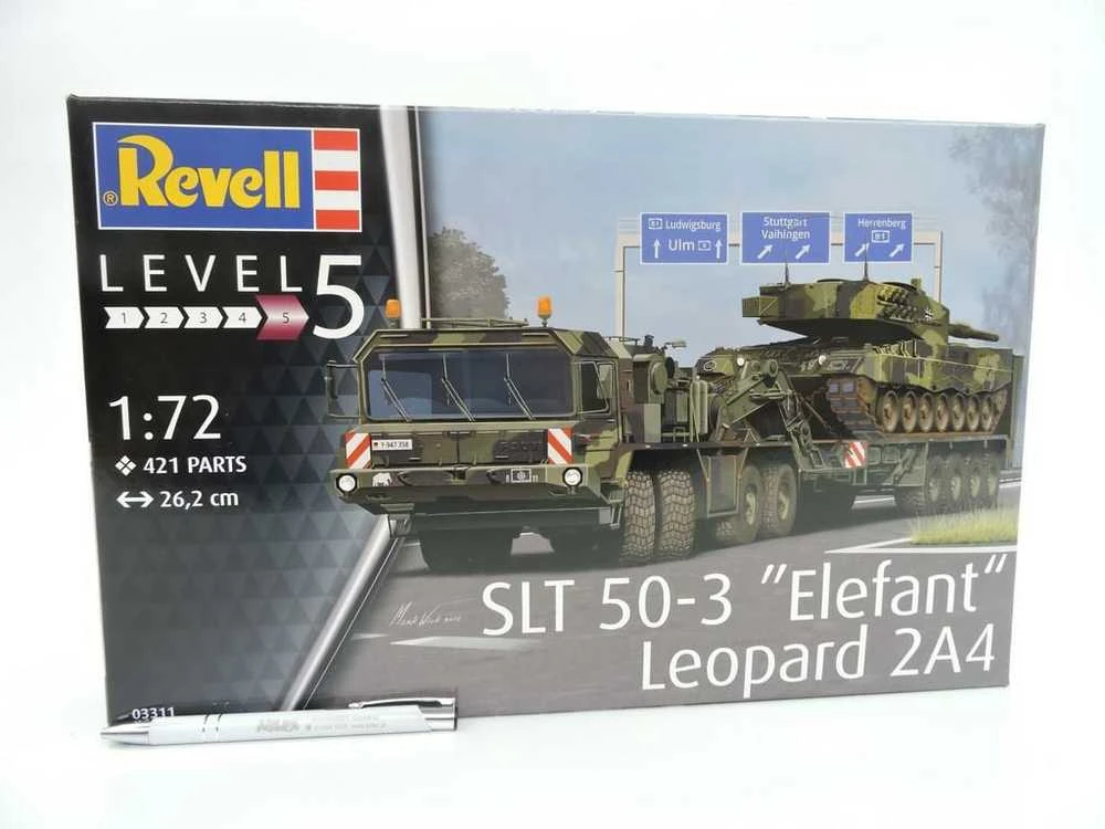 Revell - SLT 50-3 Elefant & Leopard 2A4 1/72 03311