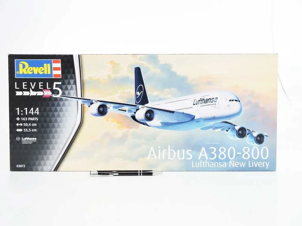 Revell – Airbus A380-800 Lufthansa New Livery, 1/144, 03872