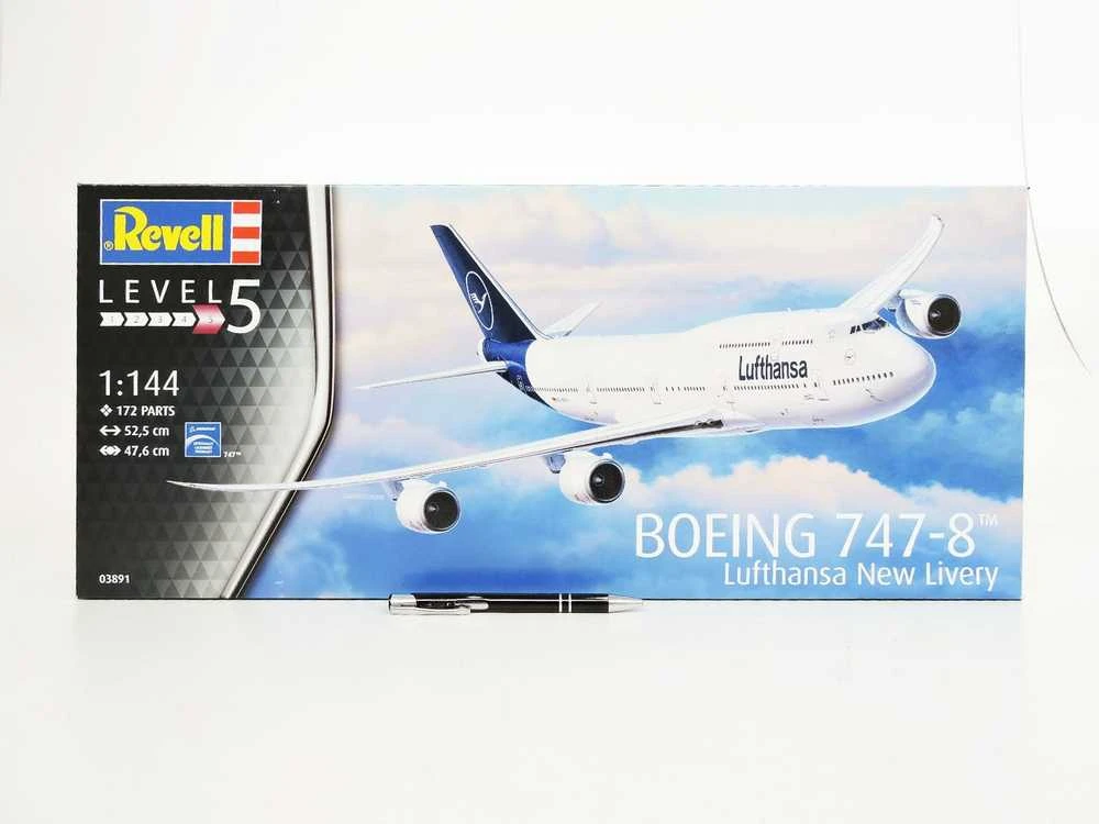 Revell – Boeing 747-8 Lufthansa „New Livery“, 1/144, 03891