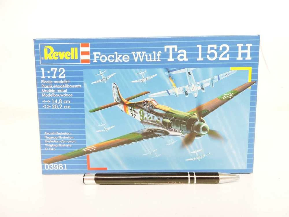 Revell Focke-Wulf Ta 152 H 1:72 plastikinis lėktuvo modelio rinkinys