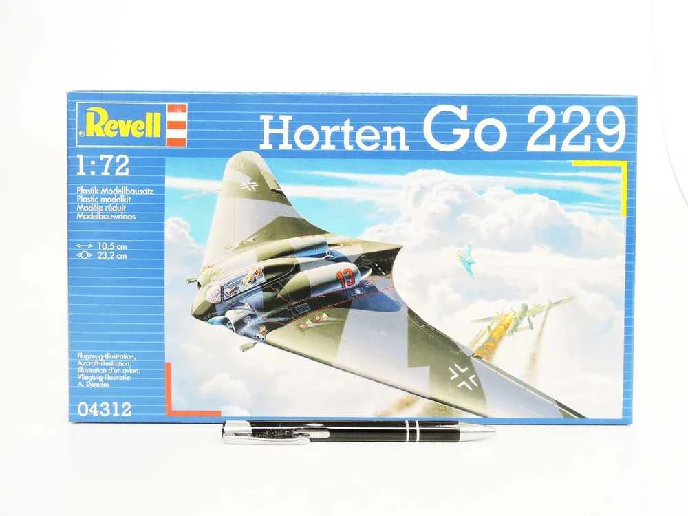 Revell Horten Go 229 1/72 plastikinis lėktuvo modelis 04312