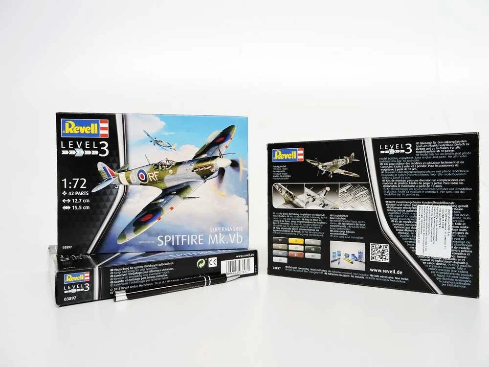Revell - Supermarine Spitfire Mk.Vb, 1/72, 03897