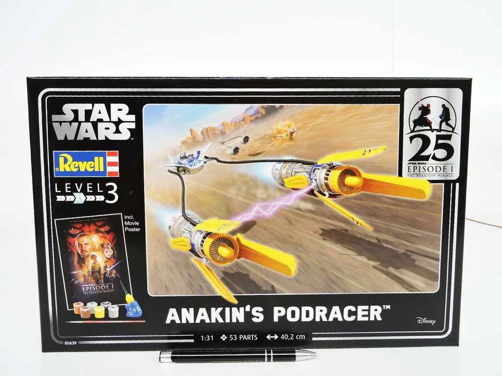Revell - Star Wars Anakin's Podracer: EP1 25th Anniv. dovanų komplektas, 1/31, 05639
