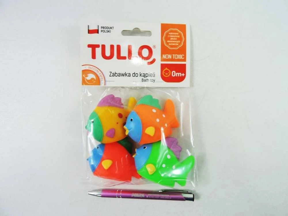 AM Tullo Tullo vonios žaislas, žuvytės 4 vnt., 7 cm, 505
