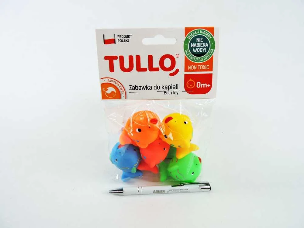 AM Tullo „Tullo“ žuvies vonios žaislai 5 vnt