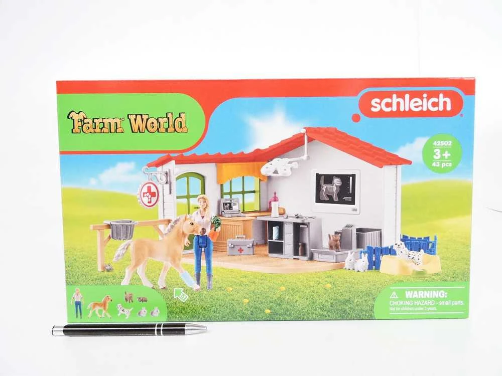 SCHLEICH FARM WORLD Veterinarijos klinika su naminiais gyvūnais