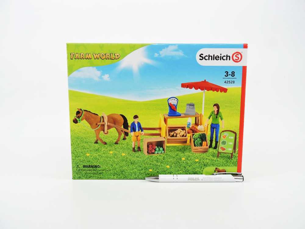 SCHLEICH „Naminiai gyvūnai“ rinkinys - Mobilus fermos stendas