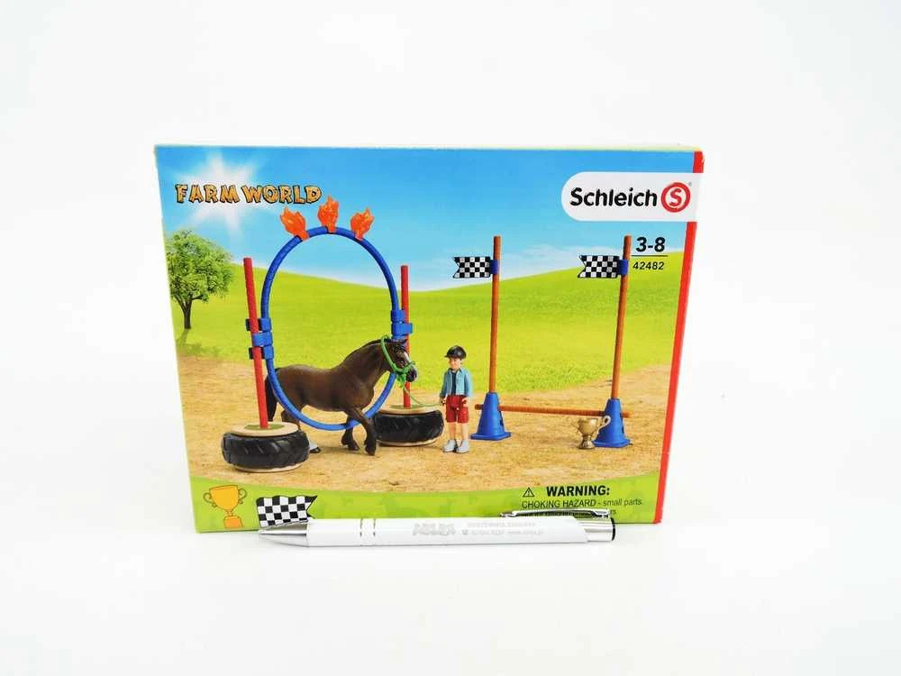 SCHLEICH FARM WORLD Ponių Ištvermės Lenktynės