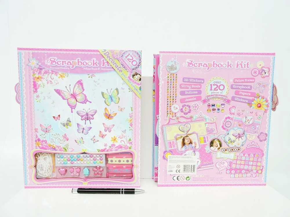 Pulio Scrapbook Pecoware dekoravimo rinkinys - Butterfly