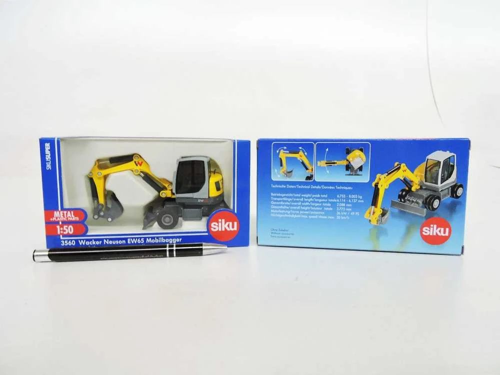 Siku Wacker Neuson EW65 ekskavatorius