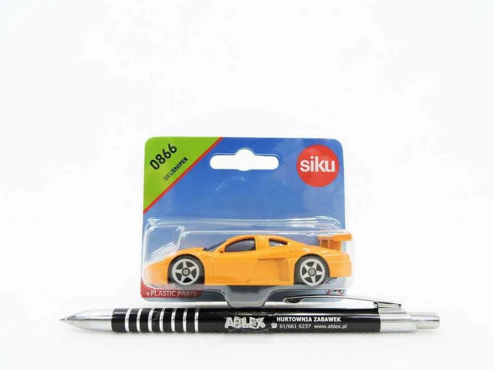 SIKU 0866 Automobilis su 8 cm sportinėmis detalėmis