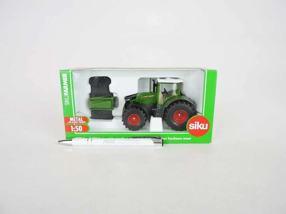 Siku Žaislinis traktorius Fendt 942 Vario su priekinę žoliapjove S2000