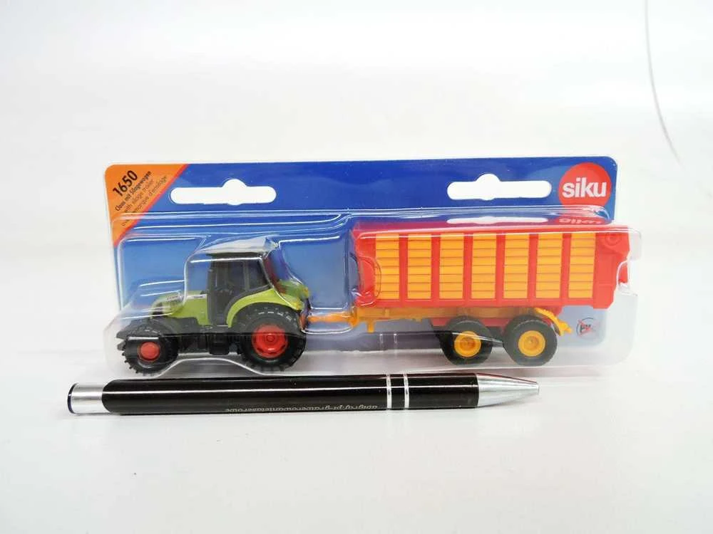 SIKU traktorius John Deere su Siloso priekaba, 1650