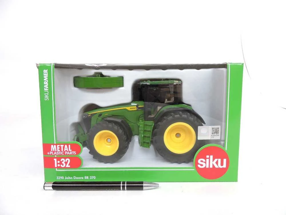 Žaislinis traktorius John Deere 8R 370 Siku