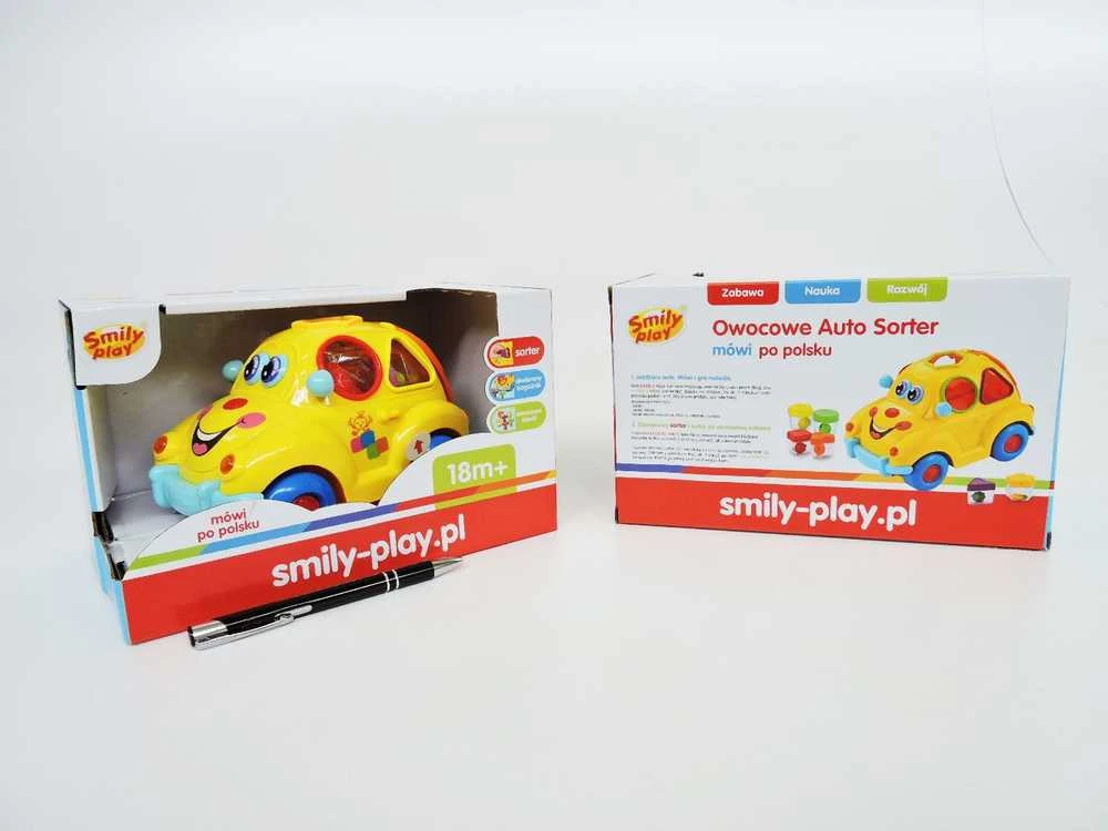SMILY PLAY SP83668 juokingas automobilis su muzika