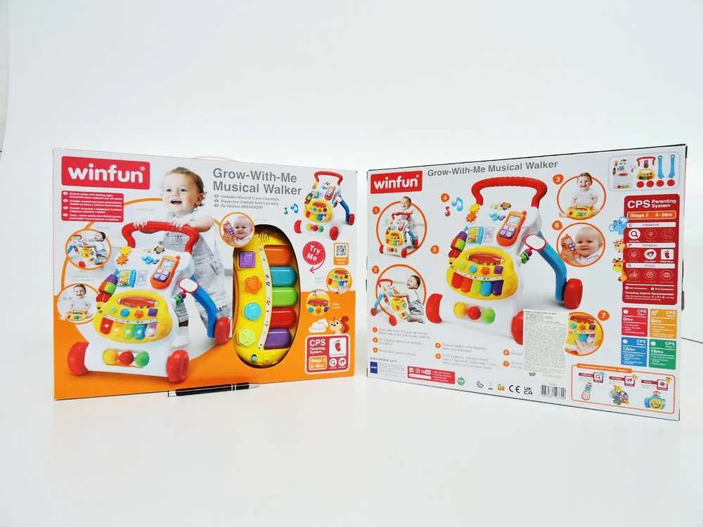 SMILY PLAY 0804 Walker auga kartu su manimi