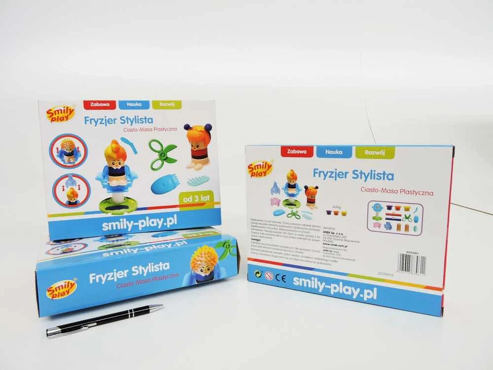 Smily Plastilino tešlos kirpėjas stilistas