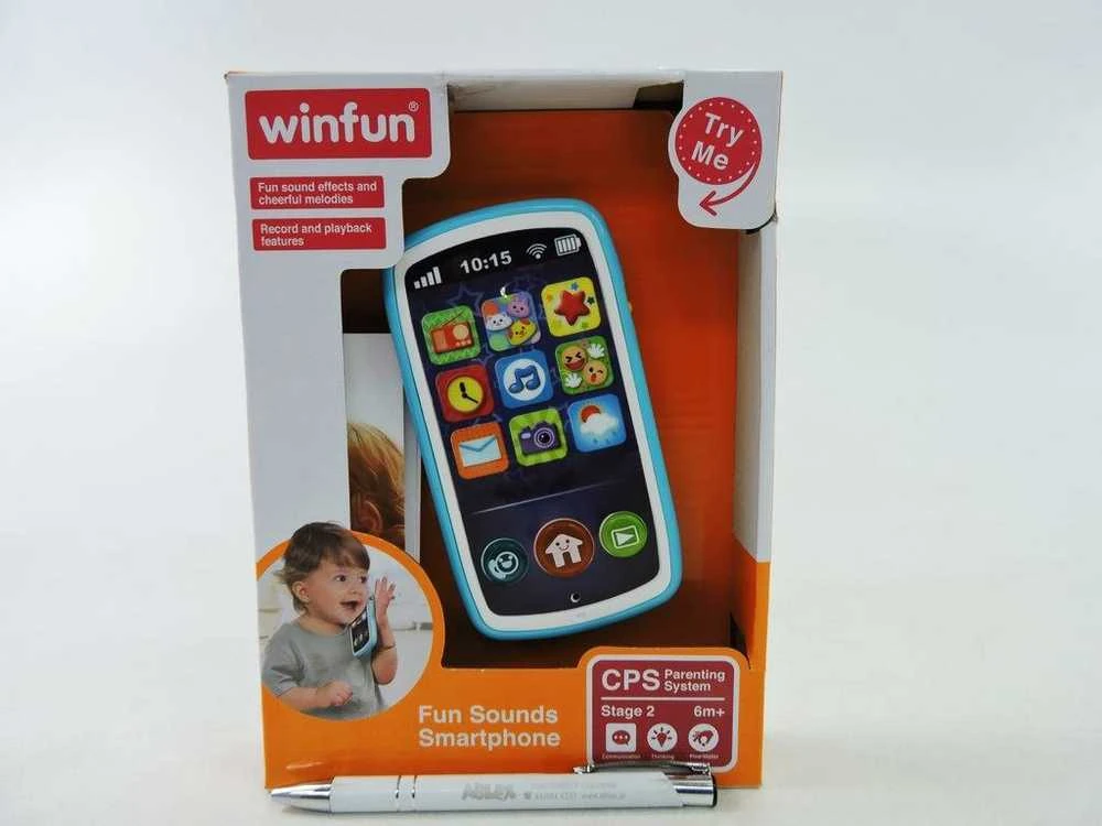 Smily Interaktyvus vaikiškas telefonas Winfun 4563