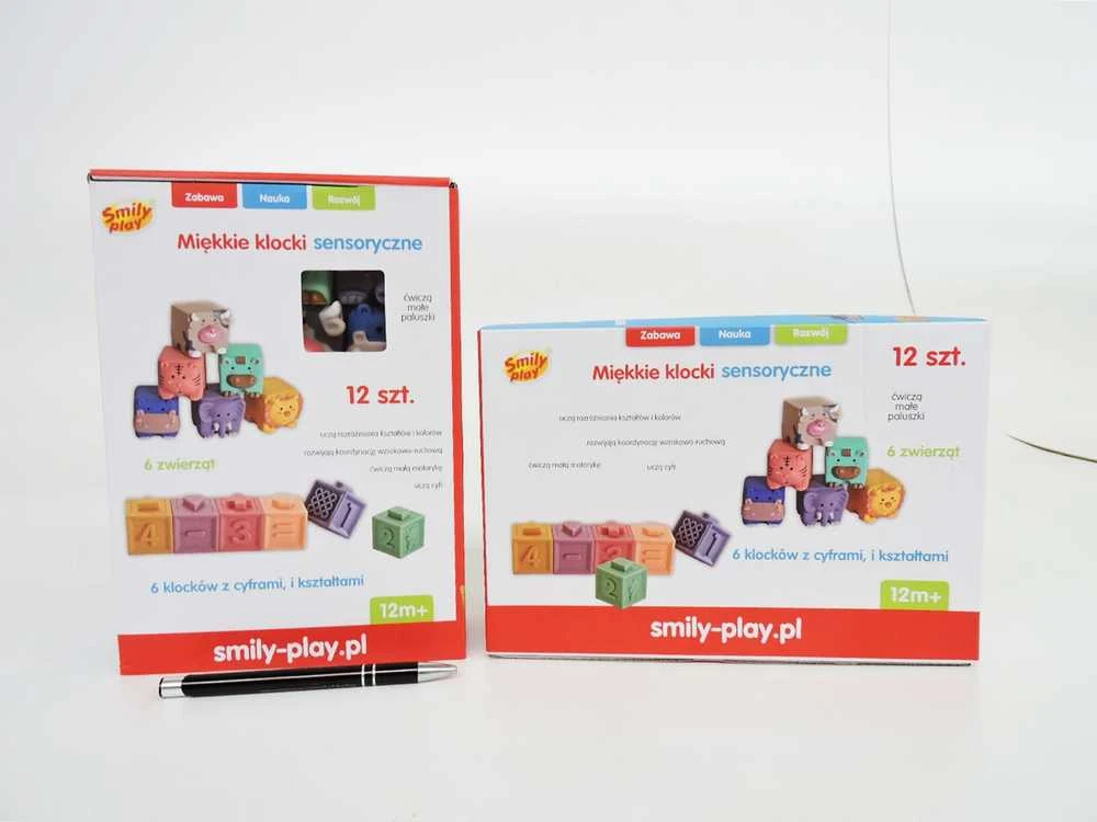 Anek Smily Play minkšti sensoriniai blokeliai SmilePlay SP84486 44868