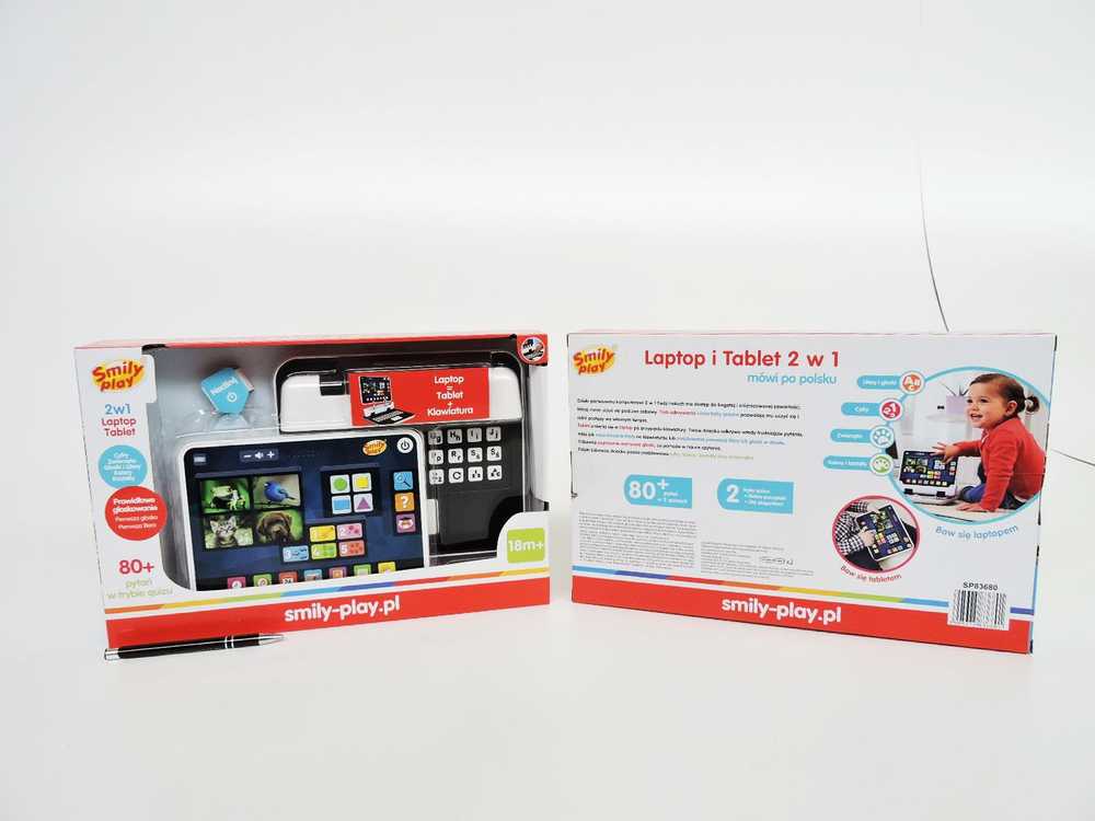 Anek Smily Play *****Nešiojamas kompiuteris i tablet 2w1 SmilyPlay SP83680 36801