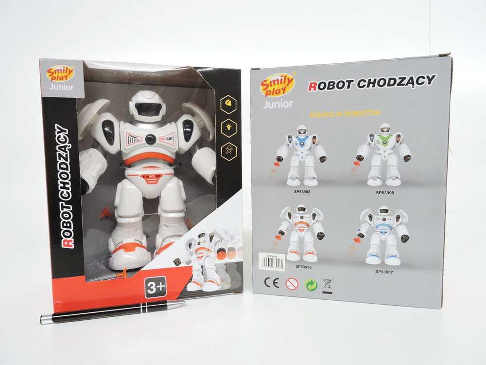 Smily Žaisti vaikščiojantį robotą