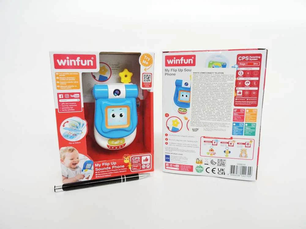 Smily Interaktyvus winfun telefonas su garsais ir šviesomis (618)