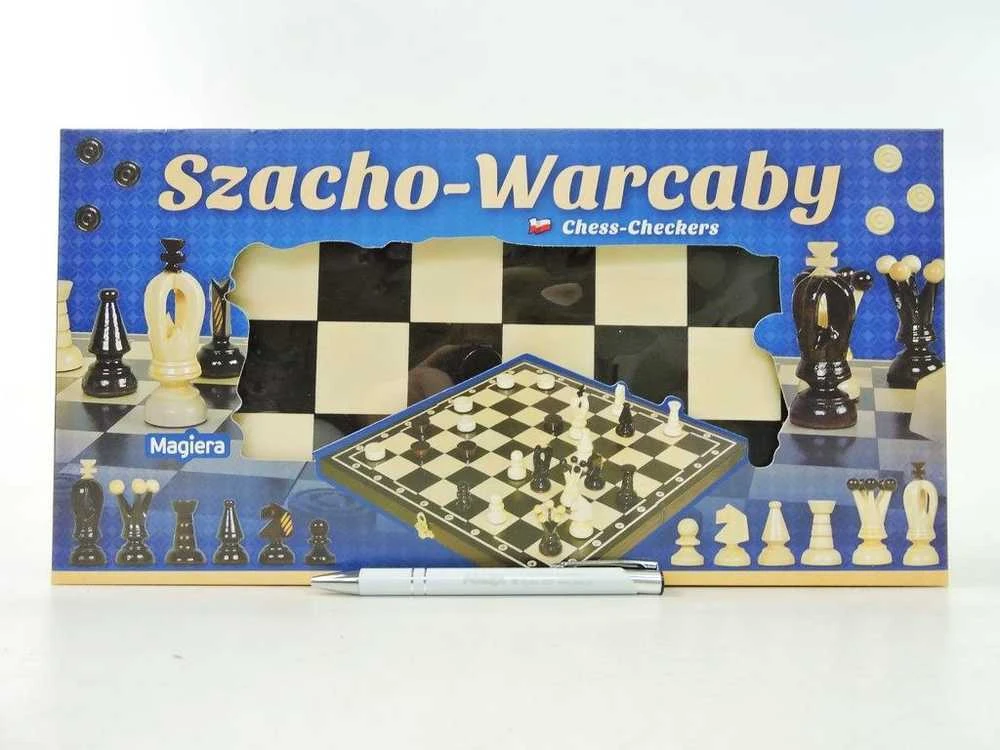 Šachmatai- šaškės Magiera 34 x 17 cm