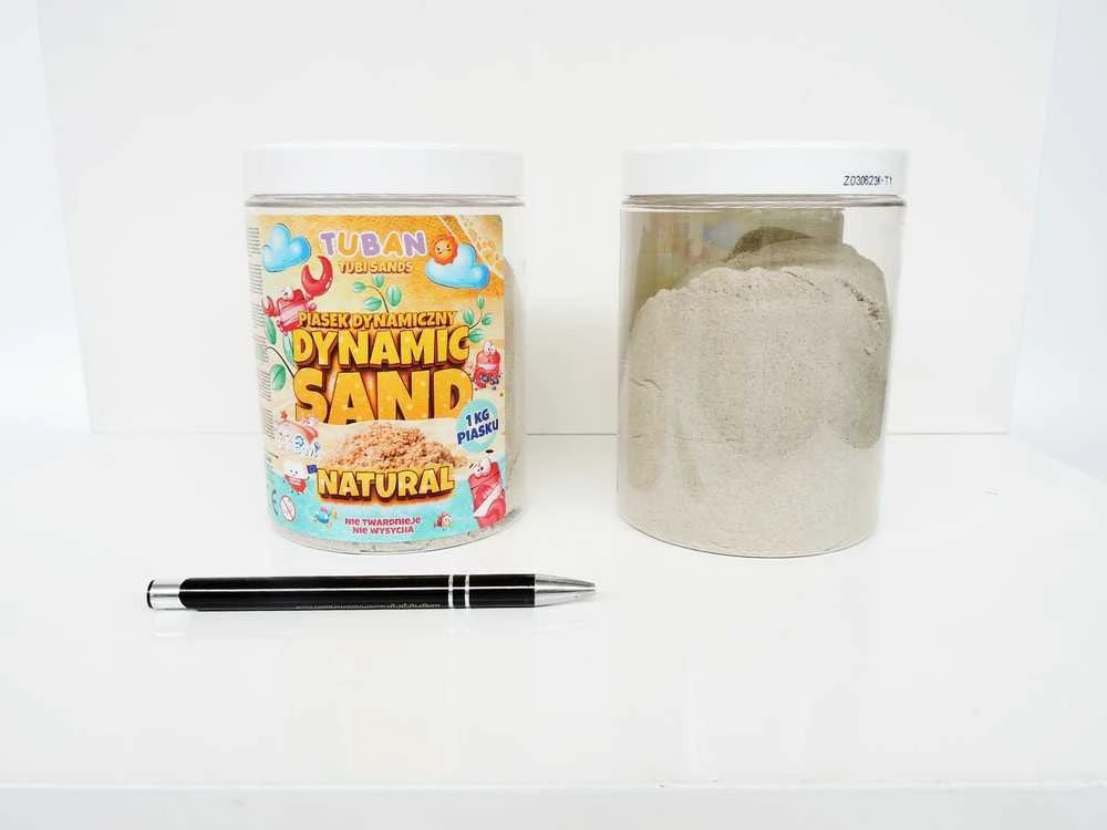 Tuban Dinaminis smėlis - Natūralios spalvos - 1kg ( TU3557 )