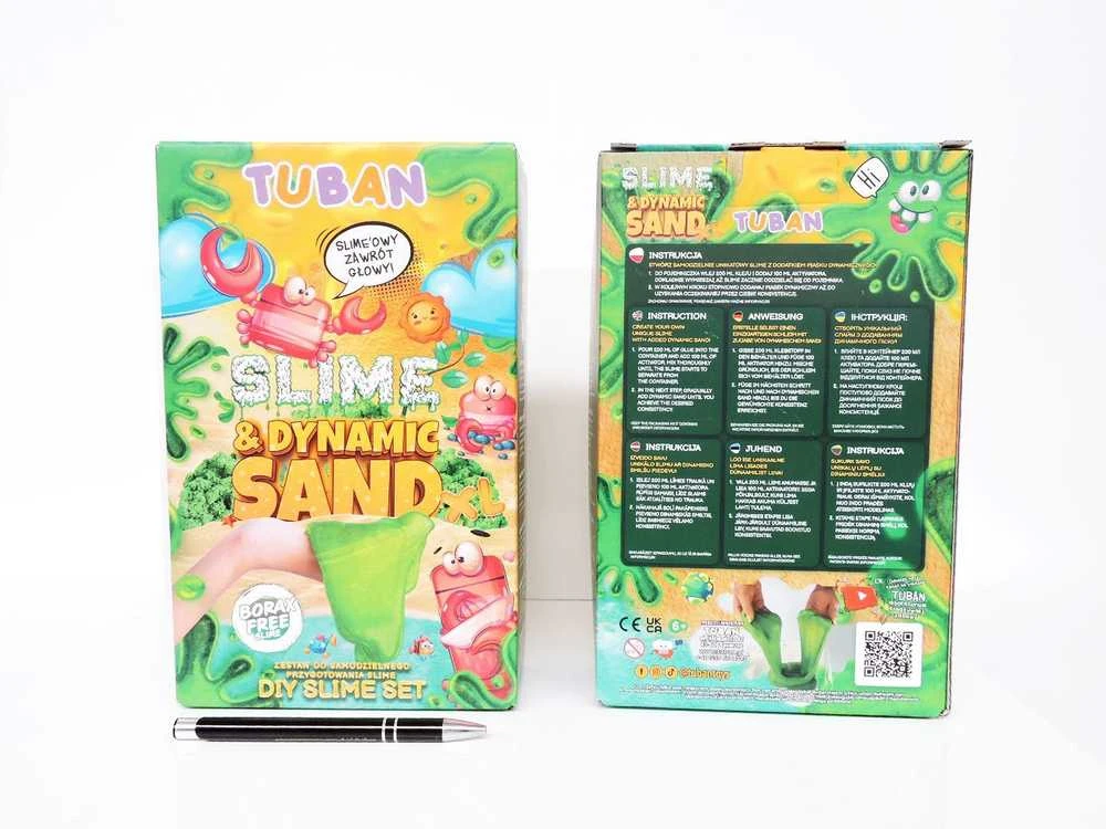 Tuban Pasidaryk pats slaimo rinkinys XL - Dinaminis smėlis ( TU3397 )