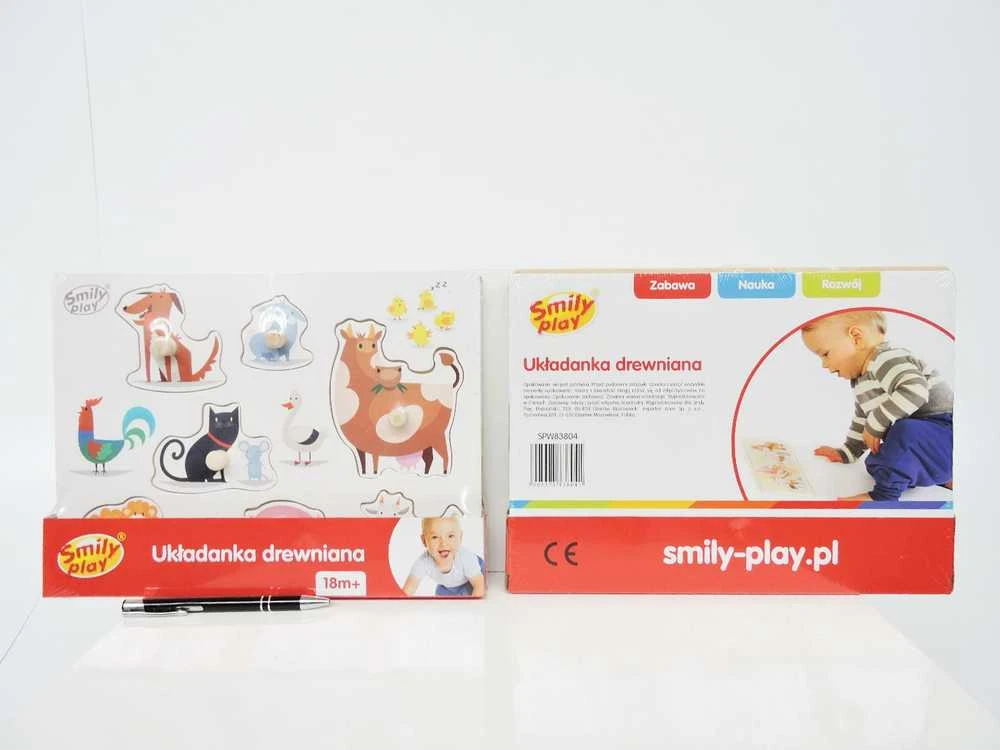 SMILY PLAY SPW83804 naminių gyvūnėlių dėlionės