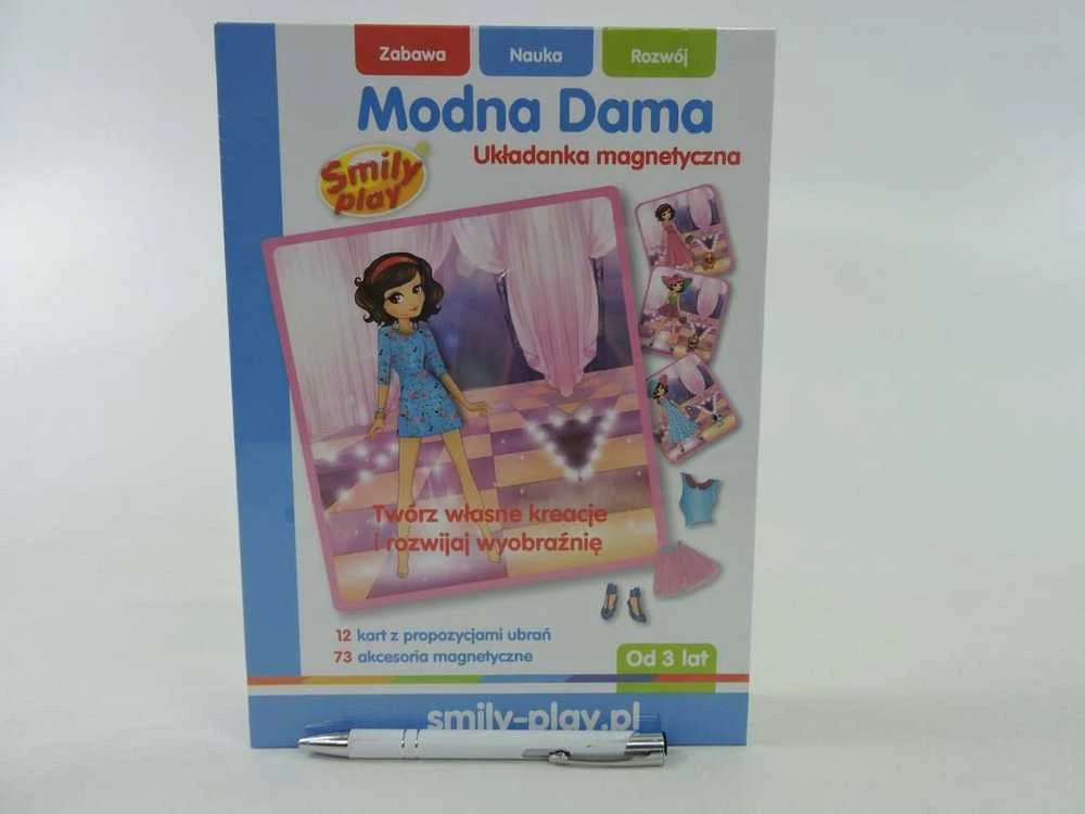 SMILY PLAY SP82938 madinga ponia magnetinis dėlionės