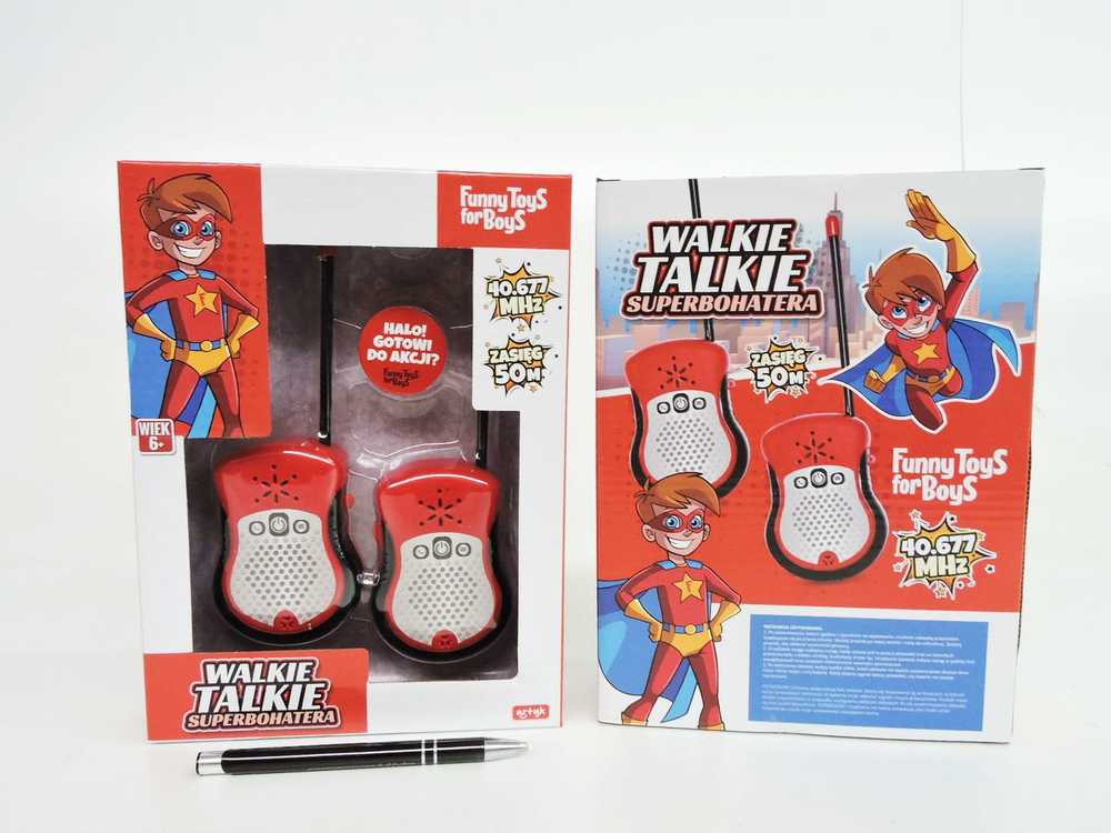 Ekids Artyk *****Walkie talkie superbohatera 168451