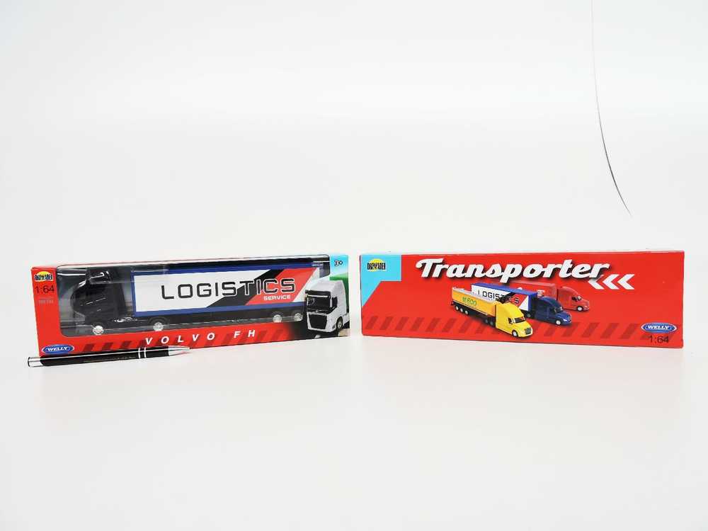 WELLY 1:64 truck Volvo 58018 80186