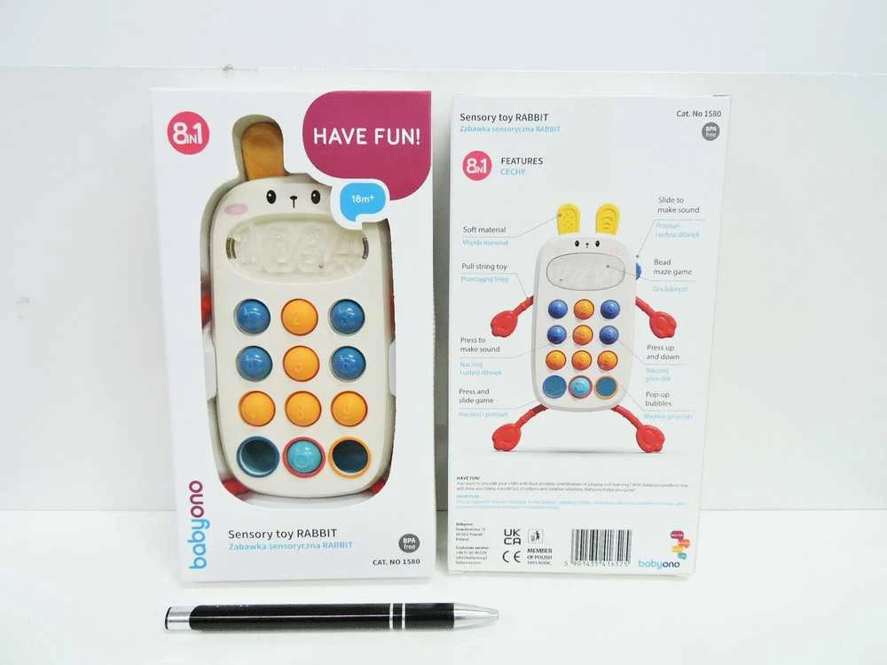 KIK Babyono sensorinis žaislas telefonas 1580