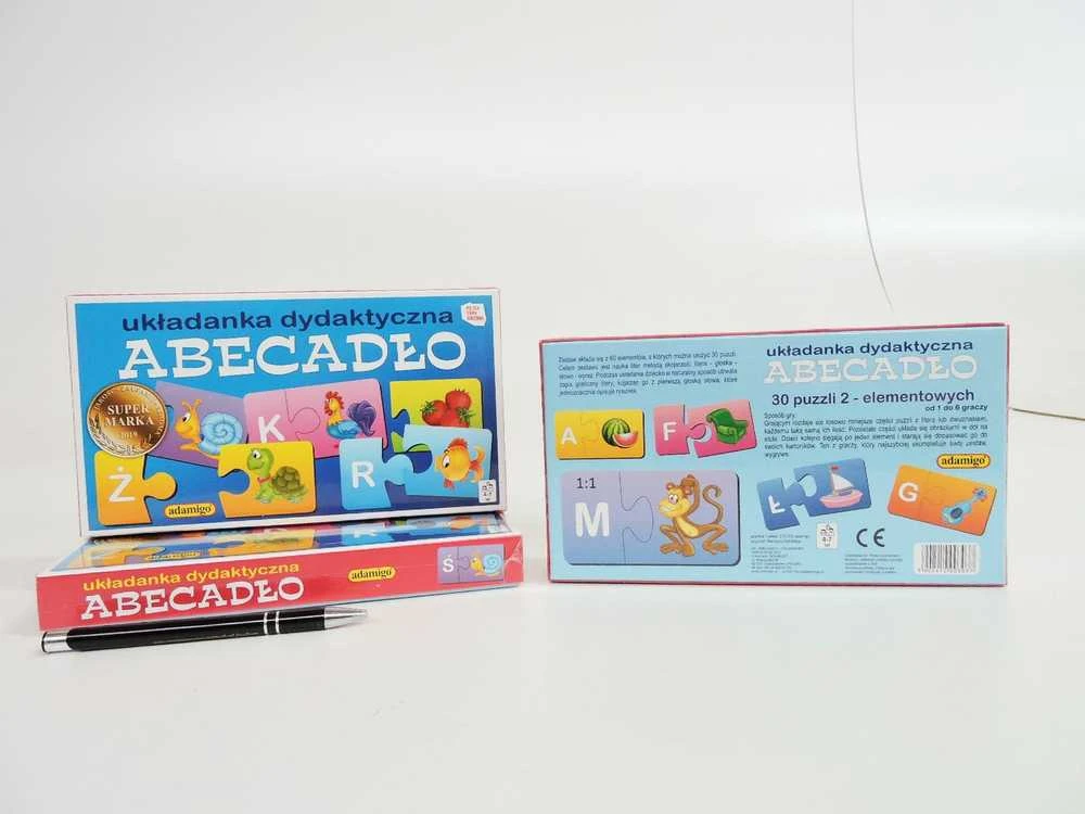 Dėlionė ADAMIGO Alphabet galvosūkis 03037