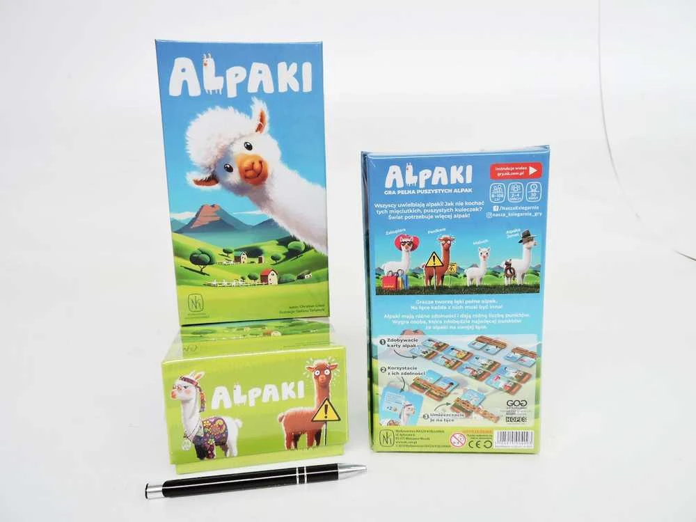Nasza Ksiegarnia Mūsų knygynas „Alpaca Game“ 04093