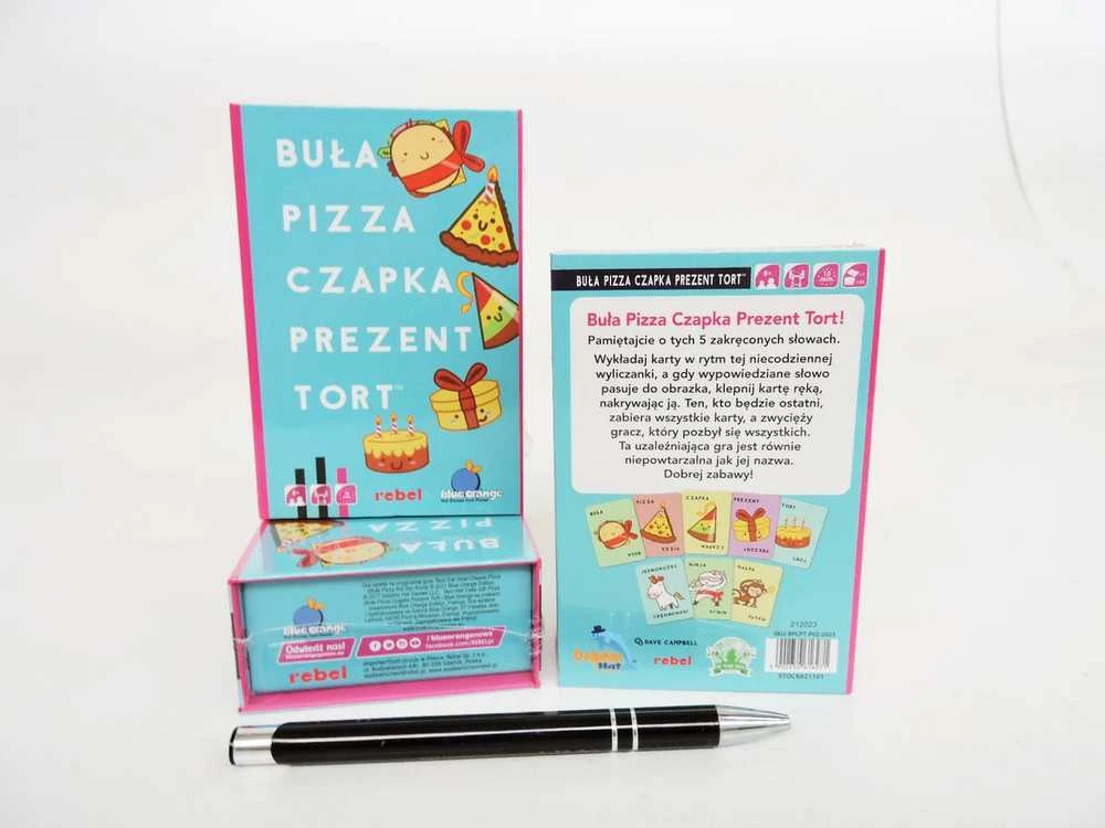„Rebel Dynamic“ kortų žaidimas Duona, Pica, Skrybėlė, Dovana, Tortas GR0836