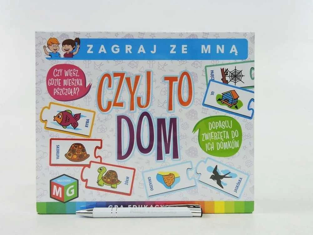 Multigra Edukacinis žaidimas - kieno namai tai?