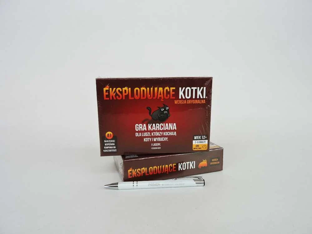 Rebel Sukilėlių vakarėlio kortų žaidimas „Exploding Kittens 12+“ GR0748