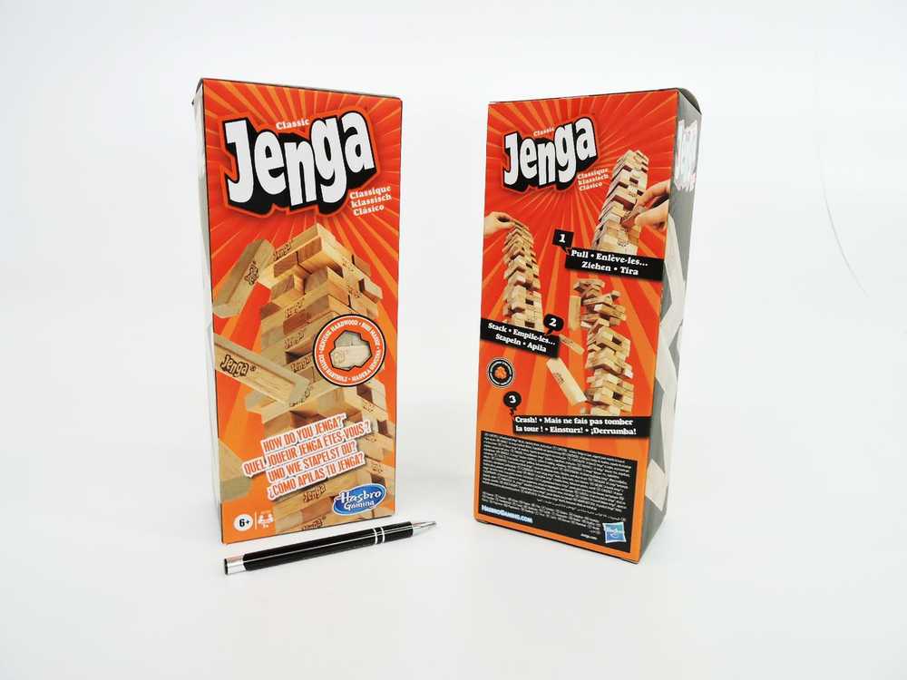 Stalo žaidimas Hasbro Jenga REFRESH A2120