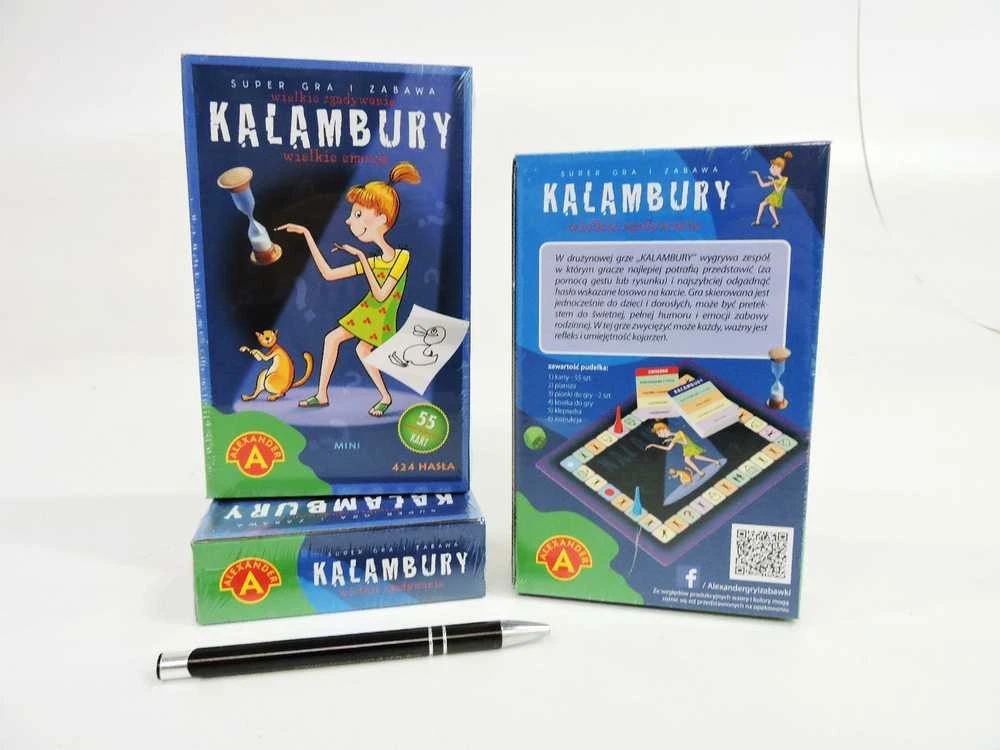 Alexander ALEKSANDRAS kalambūrai mini vakarėlio žaidimas