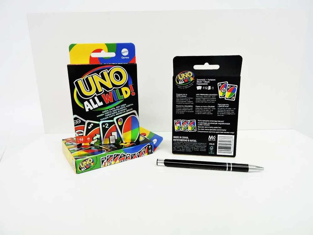 Mattel UNO tik veiksmo kortos!