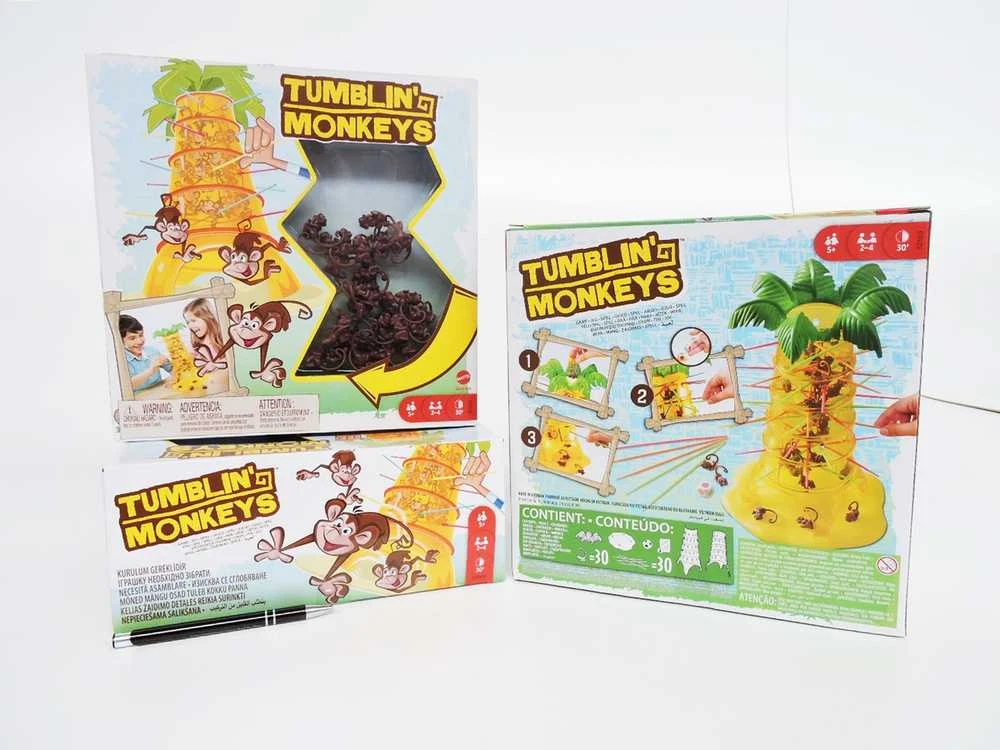 Mattel stalo žaidimas Beždžionėlės akrobatės Tumblin' Monkeys 52563