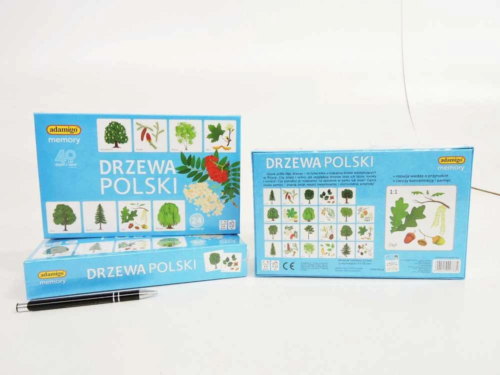 Adamigo Drzewa Polski atminties žaidimas 07882