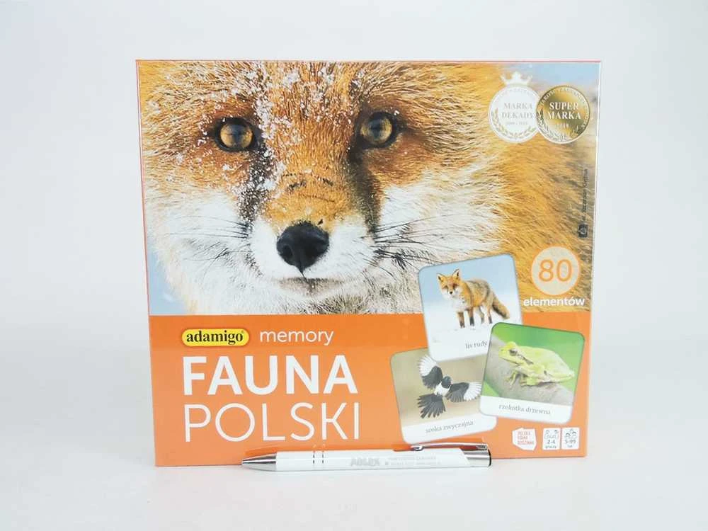 Atminties žaidimas Lenkijos gyvūnija Adamigo, PL