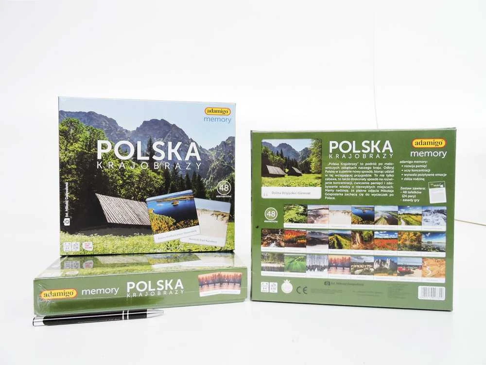 Dėlionė Lenkijos peizažai Atminties žaidimas Adamigo 07899