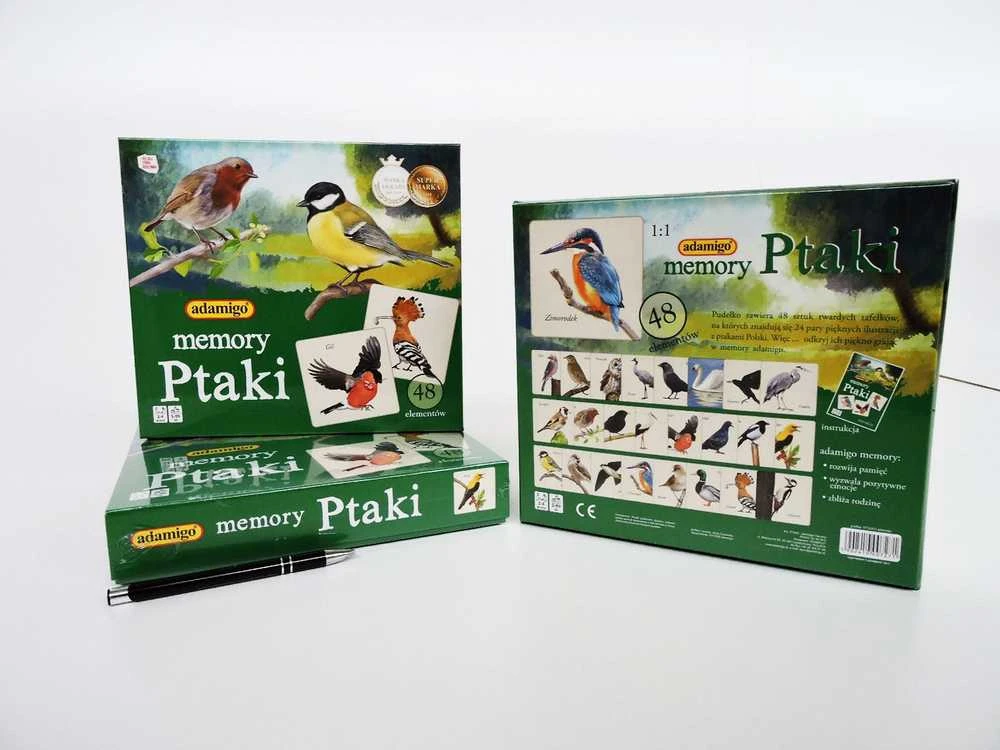 Adamigo Atminties Žaidimas – Paukščiai