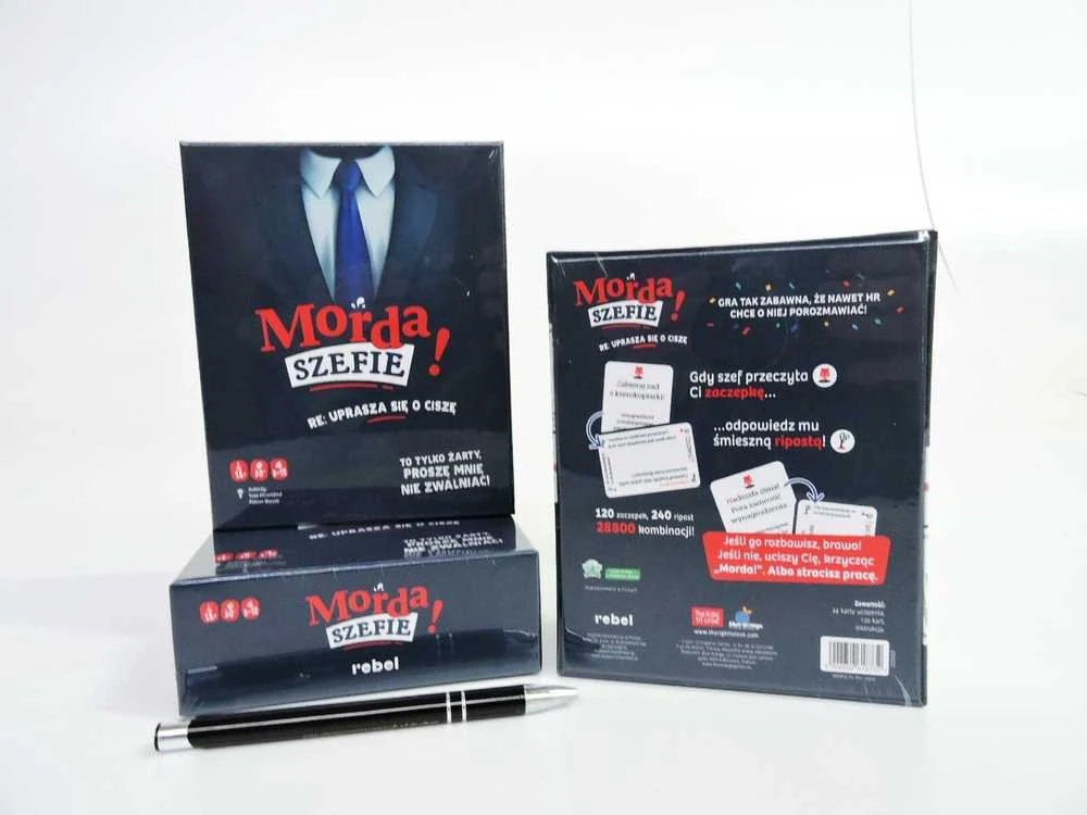 Rebel Sukilėlių kortų vakarėlio žaidimas Morda, bose! - Neatleisk! 18+ GR0753
