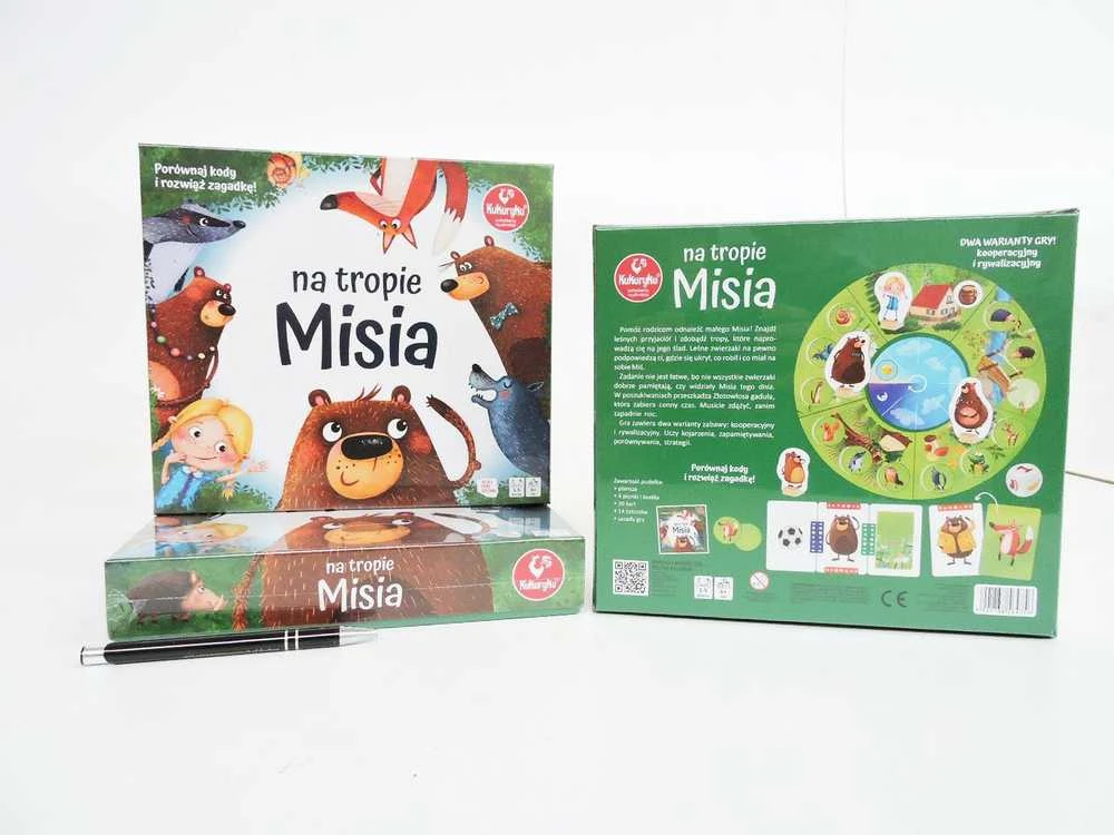 Dėlionė PROMATEK Žaidimas Kukuryku meškiuko taku 64756