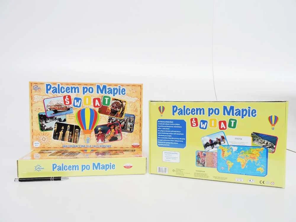 Abino Pirštu per žemėlapį – pasaulis